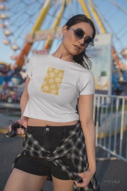 Flower Crop Top